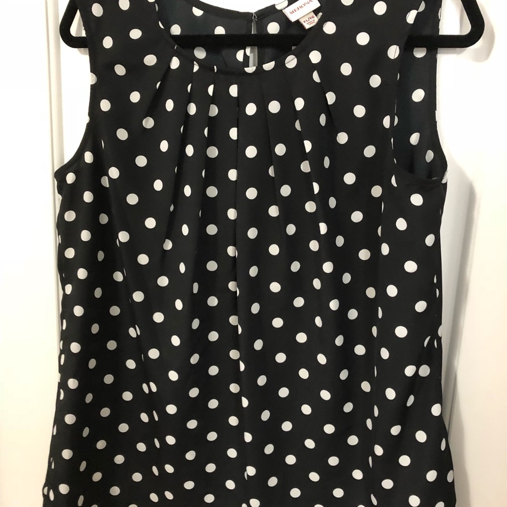 B&W polka shell